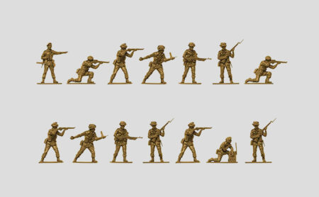 Airfix A02701V WWII British Paratroops Vintage Classics Figures